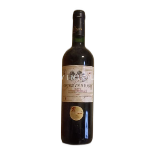 Bordeaux Blaye-Côtes-de-Bordeaux Château Vieux Planty 2016