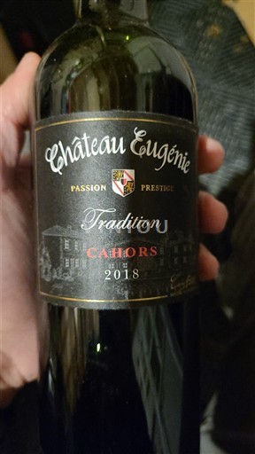 Sud-Ouest Cahors Château Eugénie Tradition 2018