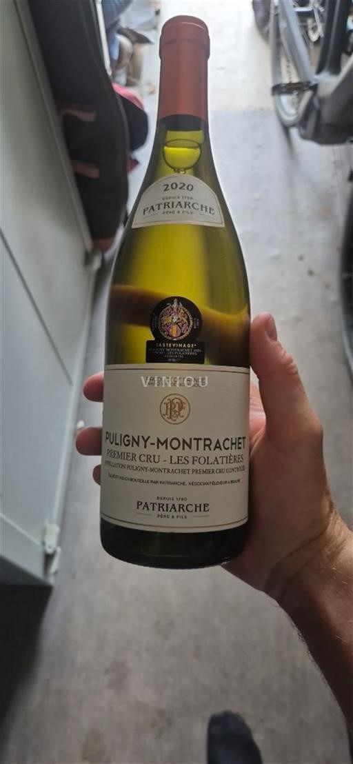 Borgoña Puligny-Montrachet Premier Cru Patriarche Les Folatières 2020