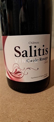 Languedoc Cabardès Château Salitis Rouge 2022
