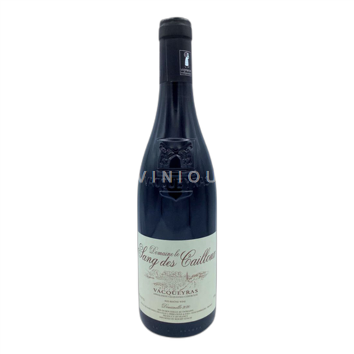 Vallée du Rhône Vacqueyras Domaine le Sang des Cailloux Azalaïs 2018