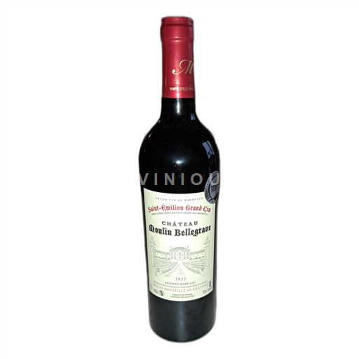 Burdeos Saint-Émilion Gran Cru Moulin Bellegrave 2022