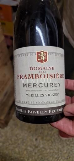 Bourgogne Mercurey Domaine de la Framboisière Vieilles Vignes Non Millésimé
