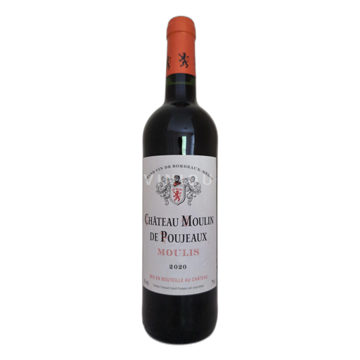 Bordeaux Ospecificerad Château Moulin de Poujeaux 2020