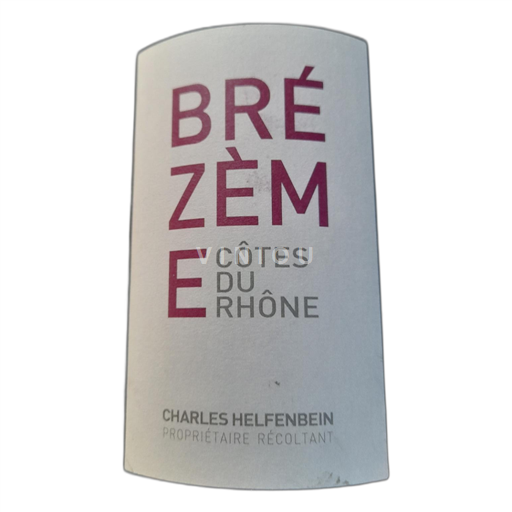 Rhône-dalen Côtes-du-Rhône Charles Helfenbein Brézème 2021