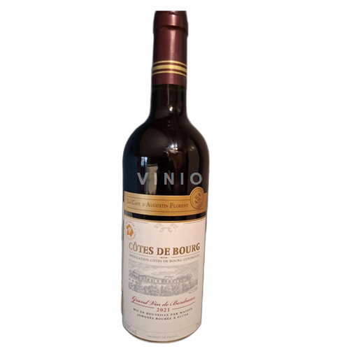 Vin Rouge sec Augustin Florent 2021 France Bordeaux Côtes-de-bourg AOC