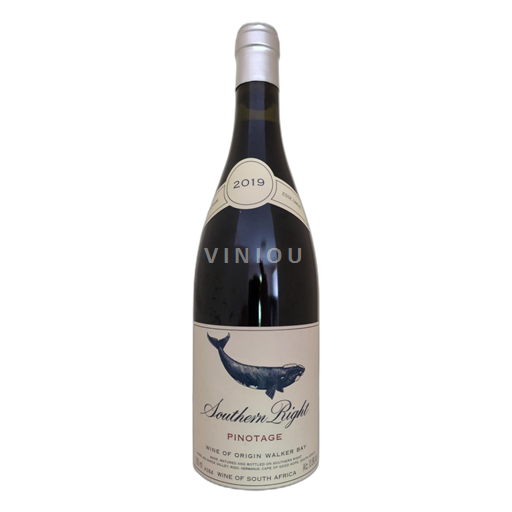 Sydkusten av Kapprovinsen Walker Bay Southern Right Pinotage 2019