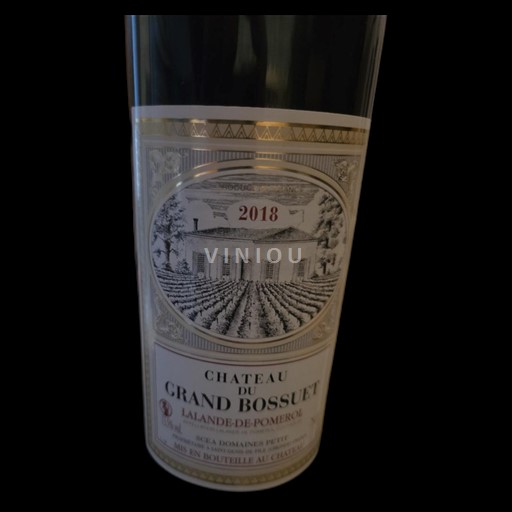 Bordeaux Lalande-de-Pomerol Château Grand Bossuet 2017