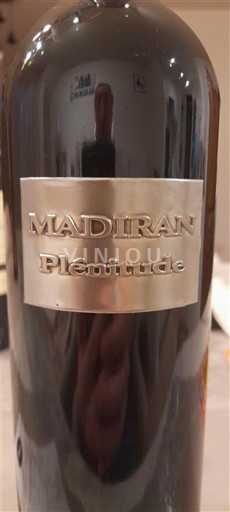 Sudoeste Madiran Plénitude 2017