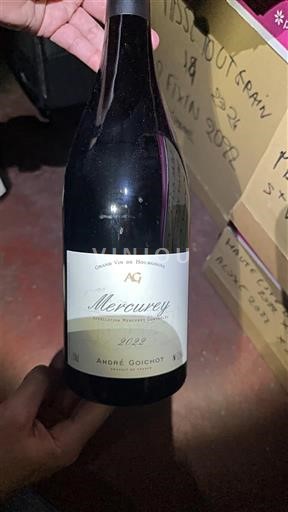 Borgoña Mercurey André Goichot 2022