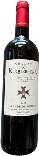 Bordeaux Lalande-de-Pomerol Château de Roquebrune Le Sablot 2021