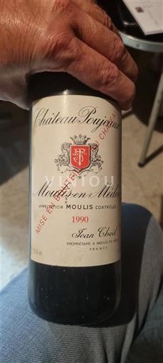 Bordeaux Moulis-en-Médoc Château Poujeaux 1990