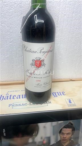 Bordeaux Moulis-en-Médoc Château Poujeaux 1990