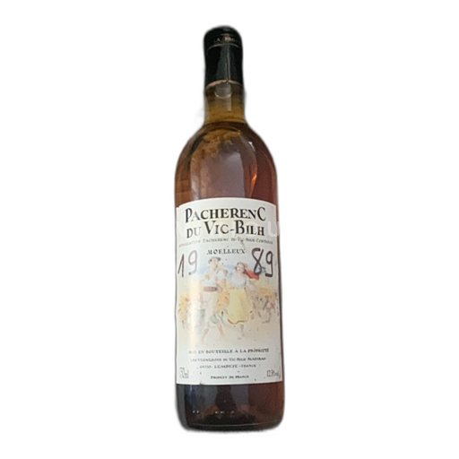 Lounais-Ranska Pacherenc-du-vic-bilh Moelleux 1999