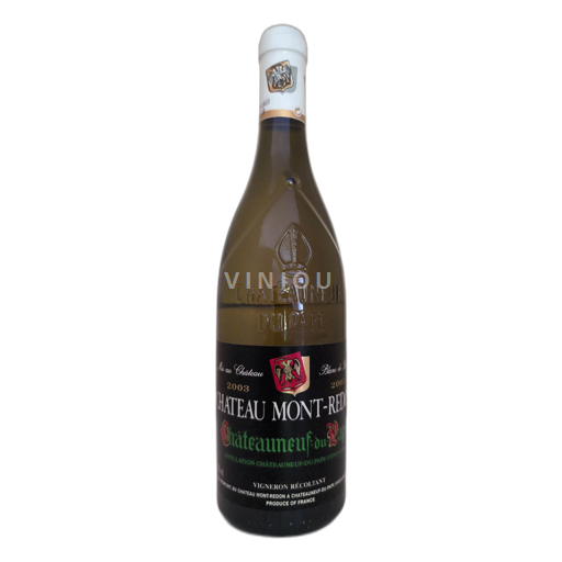 Rhônetal Châteauneuf-du-Pape Château Mont-Redon Blanc de Blancs 2003
