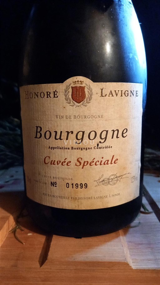 Burgundi Bourgogne Honoré Lavigne Spéciale Ei vuosikertaa