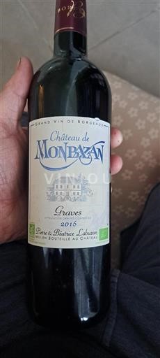 Bordeaux Graves Château de Monbazan 2016