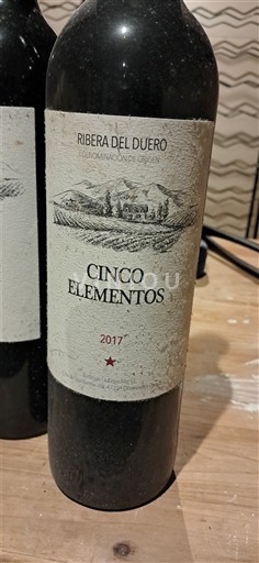 Castela e Leão Ribera del Duero Cinco Elemento 2017
