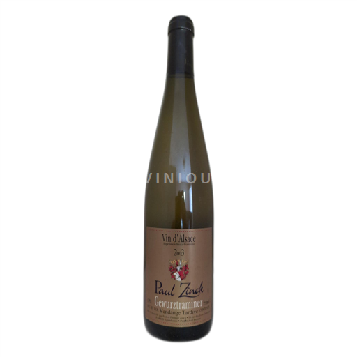 Elzas Niet gespecificeerd Paul Zinck Vendange Tardive 2003