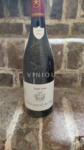 Rhônedalen Châteauneuf-du-Pape Famille Coulon 2019