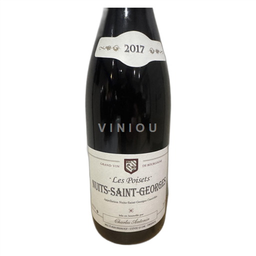 Borgoña Nuits-Saint-Georges Charles Antonin Les Poisets 2017