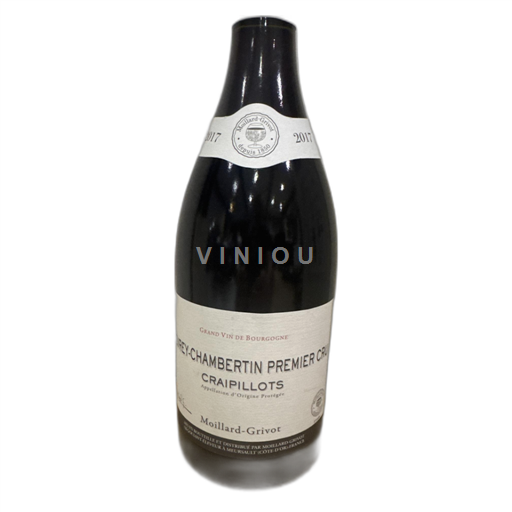 Bourgogne Moillard-Grivot Craipillots 2017