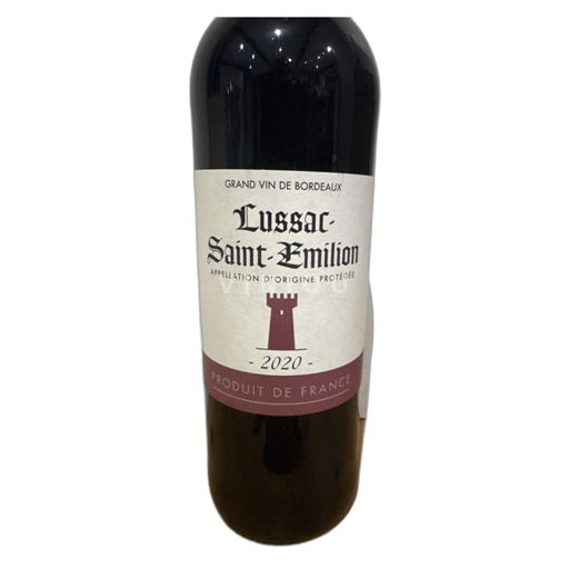Bordeaux Lussac-Saint-Émilion Saint Zmilion 2020