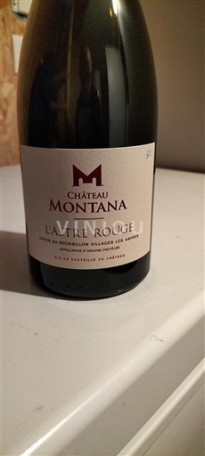 Roussillon Không được chỉ định Chateau Montana L'Astre Rouge 2022
