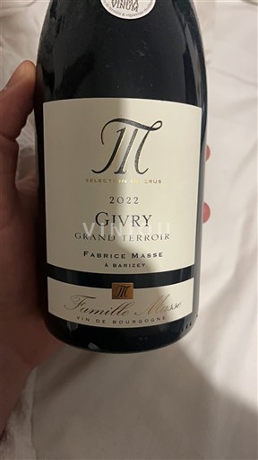 Borgogna Givry Famille Masse Grand Terroir 2022