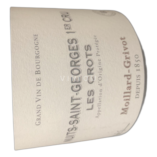 Bourgogne Moillard-Grivot Les Crots 2018
