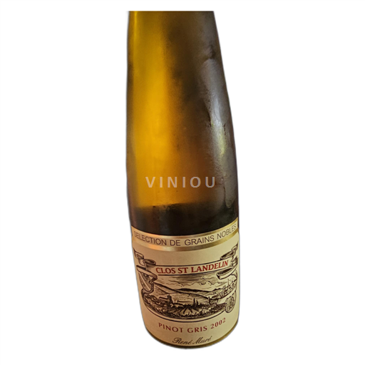 Alsazia Pinot grigio Clos St Landelin Sélection de Grains Nobles 2002