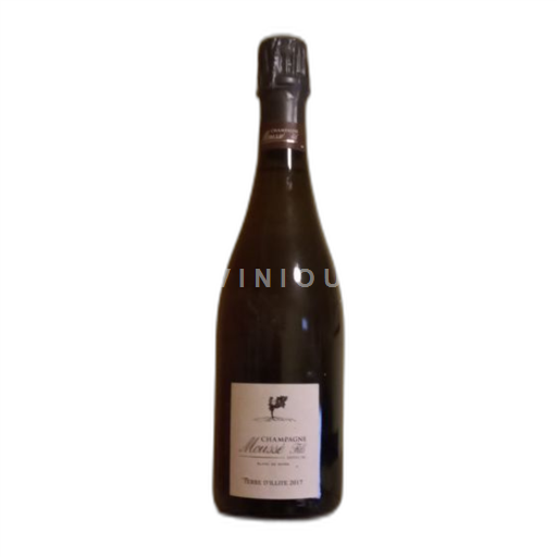 Champaña Champán Moussé Fils Terre d'Illite 2017