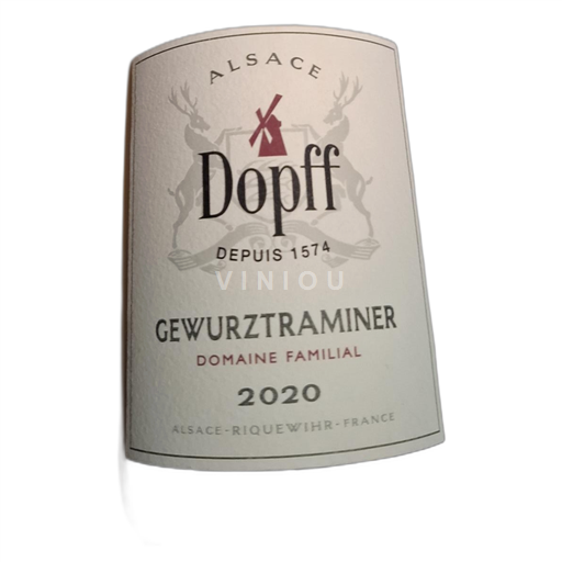 Alsace Gewurztraminer Dopff au Moulin 2020