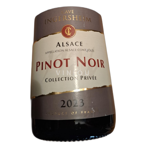 Alzacija Pinot noir Cave d'Ingersheim Collection privée 2023