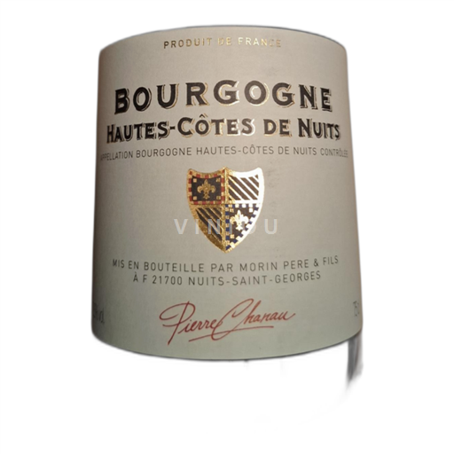 Burgundi Hautes Côtes de Nuits Morin Père et Fils Pierre chanau 2022