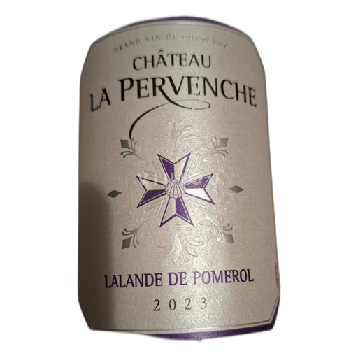 Bordeaux Lalande-de-pomerol Chateau la pervenche 2023