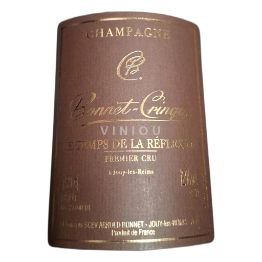 Champagne Bonnet Crinque Le temps de la réflexion premier cru Non-Vintage