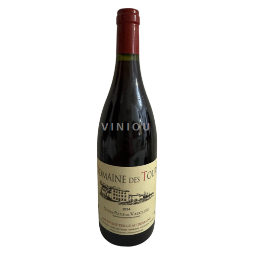 Provence, Ala-Rhônen laakso, Korsika Vaucluse Domaine des Tours 2014