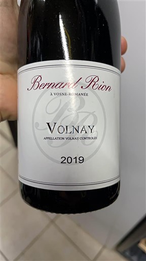 Bourgogne Volnay Domaine Bernard Rion 2019