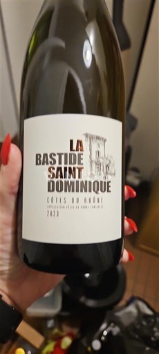 Rhônedalen Côtes du Rhône La bastide Saint Dominique 2023