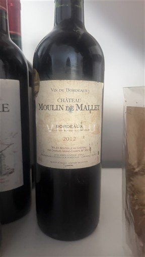 Bordeaux Château Moulin de Mallet 2012