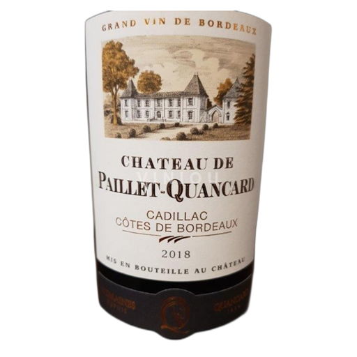 Bordeaux Cadillac-côtes-de-bordeaux Château de Paillet-Quancard 2018