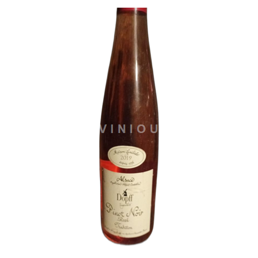 Vin Rosé sec Tradition Dopff 2019 France Alsace AOC