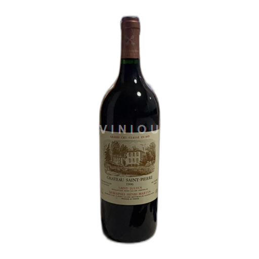 Bordeaux Saint-Julien Château Saint-Pierre 1996