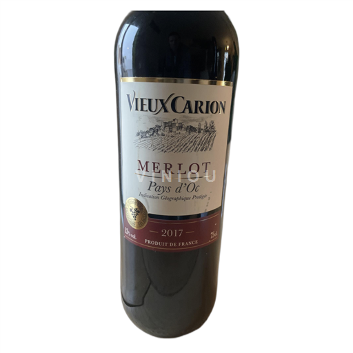 Languedoc-Roussillon Not Specified Merlot Vieux Carion  2017