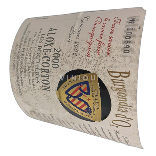 Bourgogne Aloxe-Corton Domaine Perrin-Christine Les Boutières 2000