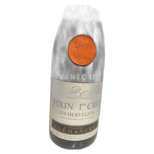 Vin Rouge sec Les Hervelets Domaine Clémancey 2019 France Bourgogne Fixin AOC