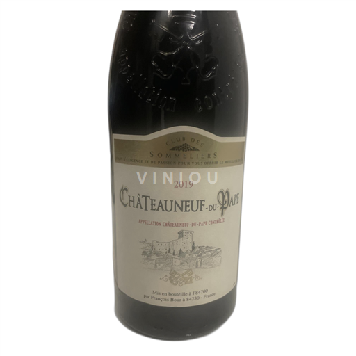 Rona dolina Châteauneuf-du-Pape Club des sommeliers  2019