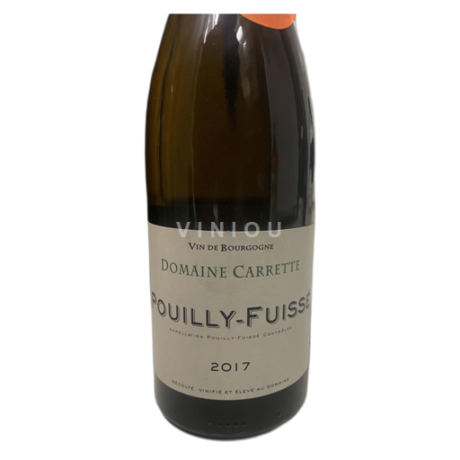 Borgogna Pouilly-fuissé Domaine Carrette 2017