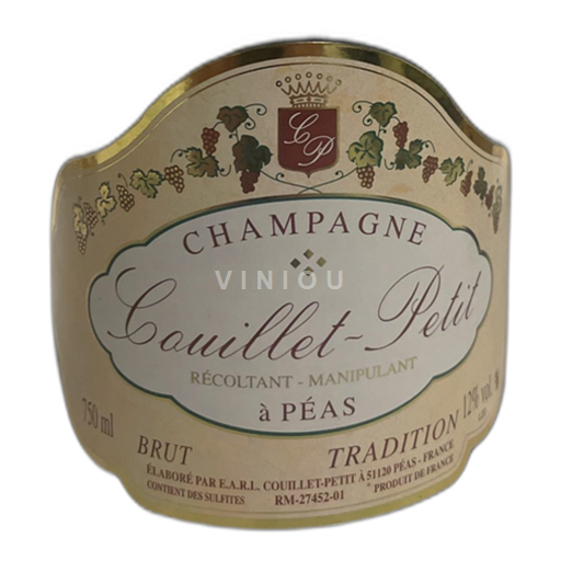Champaña No especificado Couillet-Petit Tradition Sin añada